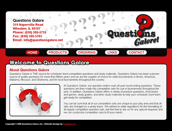 Questions Galore