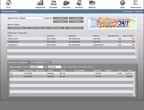 FileMaker Business Tracker