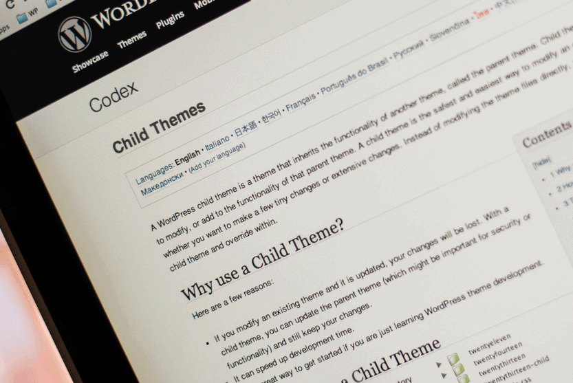 wordpress-child-themes