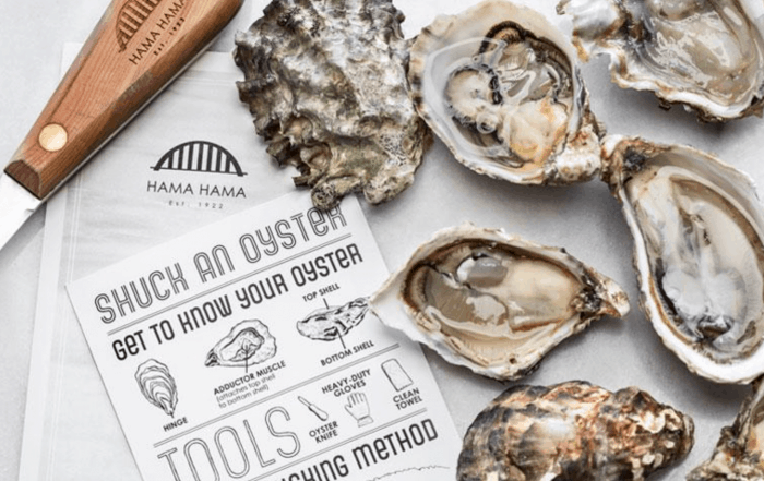 Hama Hama Oyster Shucking