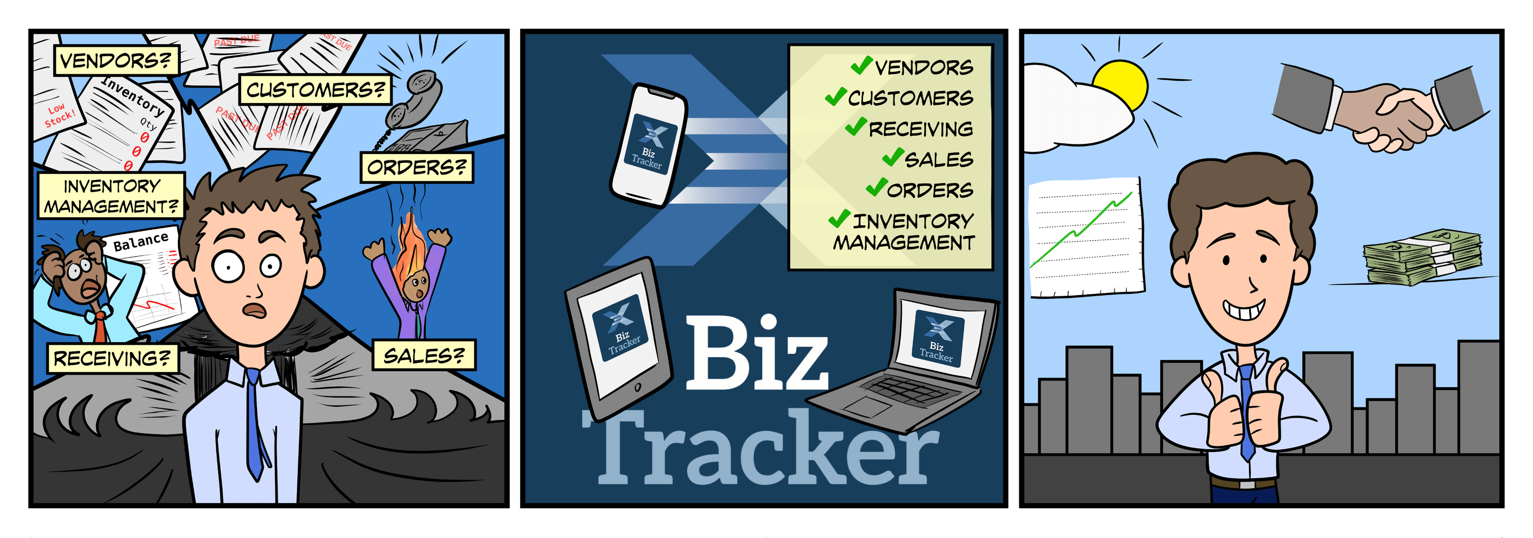 BizTracker 6 Comic