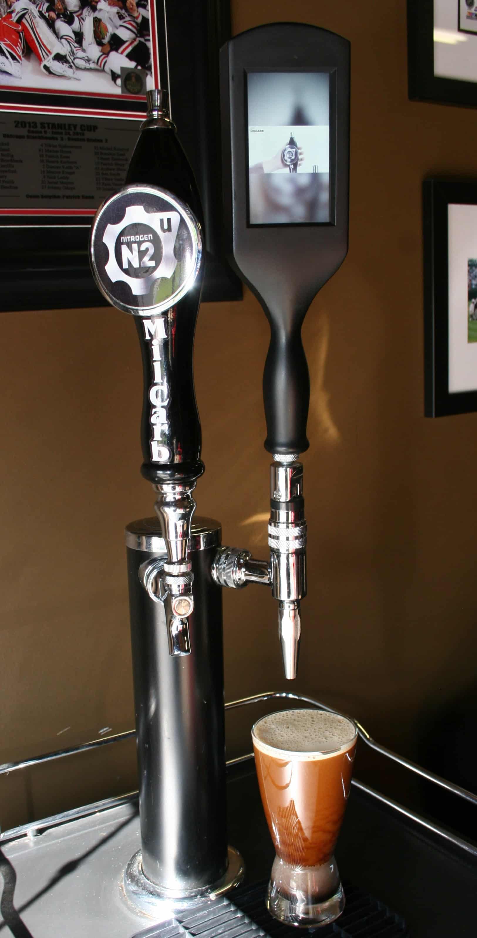 Milcarb's remote beverage gas telemetry monitoring system keeps the taps running