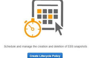 reduce AWS bill by setting up the Data Lifecycle Manager to create and delete snapshots automatically
