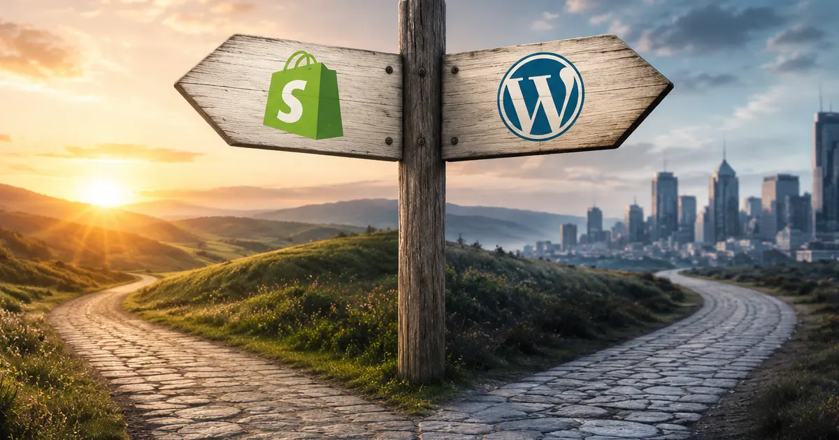 Shopify or WordPress